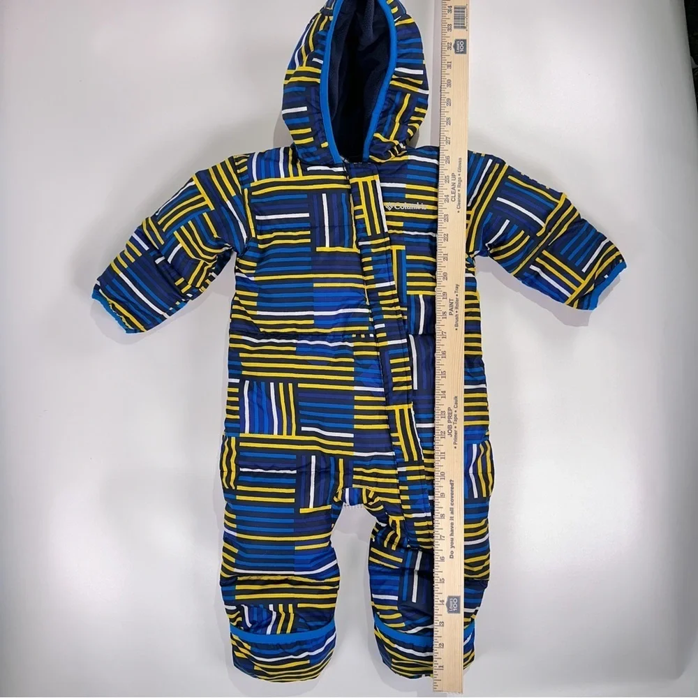 Columbia Baby Duck Down Snow Suit Hooded 12 18 Months